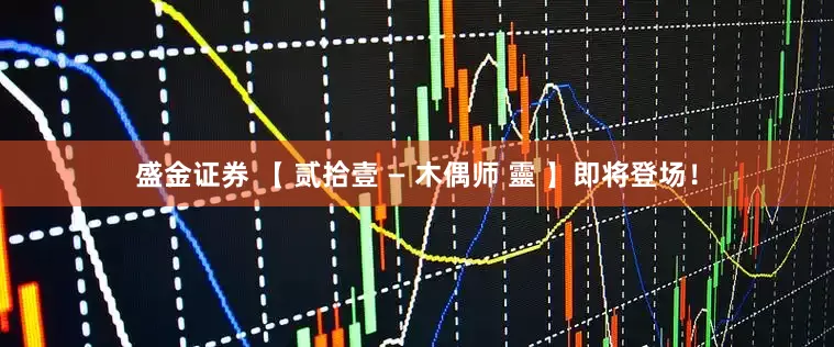 盛金证券 【 贰拾壹 — 木偶师 靈 】即将登场！