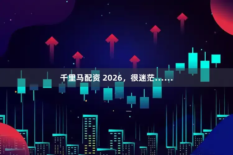 千里马配资 2026,很迷茫……